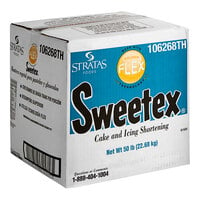 Stratas Sweetex Golden Flex Cake and Icing Shortening 50 lb.