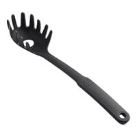 Choice 12" Black Heat-Resistant Nylon Pasta Fork