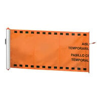 ZonePro Orange Portable Safety Banner PMB2000-ORG