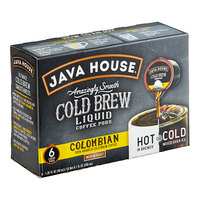 Java House Colombian Cold Brew Coffee Single Serve Pod - 36/Case