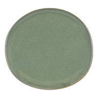 Front of the House Artefact 11" Moss Round Porcelain Plate - 4/Case
