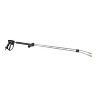 Mi-T-M 850-0436 48" Hot Water Dual Lance with Insulated Trigger Gun - 5,000 PSI; 10 GPM