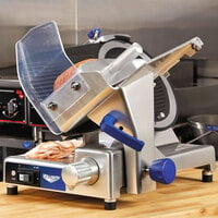 Vollrath 40952 12 inch Heavy Duty Meat Slicer with Safe Blade Removal System - 1/2 hp