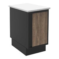 ShopCo 19" x 30 3/8" x 34" Modular Food and Beverage Cabinet - Formica Door and Marble Counter