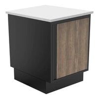 ShopCo 24 7/8" x 30 3/8" x 34" Modular Food and Beverage Cabinet - Formica Door and Marble Counter