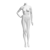 Econoco Eve Female Headless Mannequin with Right Hand on Hip and Left Leg Bent EVE-1HL