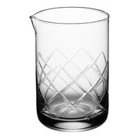 Acopa 20 oz. Diamond Cut Cocktail Stirring / Mixing Glass
