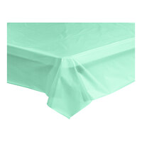 Table Mate 40" x 300' Mint Green Plastic Table Cover Roll