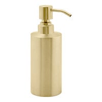 room360 Tokyo 12 oz. Matte Brass Stainless Steel Soap Dispenser