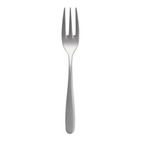 Fortessa Grand City Sand Blasted 5 11/16" 18/10 Stainless Steel Extra Heavy Weight Appetizer / Cake Fork - 12/Case