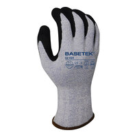 Armor Guys Basetek Blue A6 HDPE Gloves with Black HCT Microfoam Nitrile Palm Coating