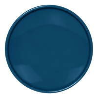 Front of the House Bevel 6" Lapis Round Porcelain Plate - 12/Case