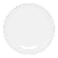 Front of the House Bevel 9" White Round Porcelain Plate - 6/Case