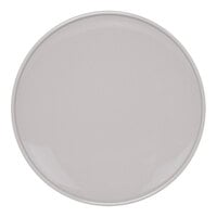 Front of the House Bevel 11" Stone Round Porcelain Plate - 4/Case