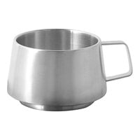 Front of the House Bevel 11 oz. Stainless Steel Cup - 12/Case