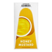 ServSense Honey Mustard Label Sticker for Pouch Condiment Pump Dispensers
