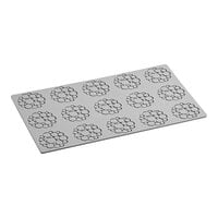 Pavoni Pavodecor 15 Compartment Circle Silicone Baking Mold PR005S - 1 15/16" x 1/16" Cavities