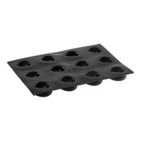 Pavoni Pavoflex 12 Compartment Passion Silicone Baking Mold PX4305S - 2 13/16" x 2 5/8" x 1 1/2" Cavities