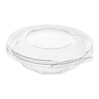 Inline Plastics Safe-T-Fresh 8 oz. Tamper-Resistant, Tamper-Evident Bowl with Hinged Dome Lid - 240/Case
