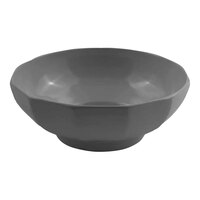Bon Chef Prism 6 Qt. Smoke Gray Sandstone Finish Aluminum Serving Bowl