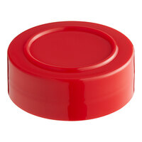 48/485 Red Unlined Polypropylene Spice Cap - 100/Pack
