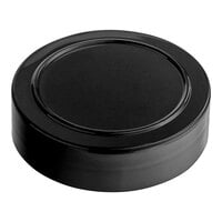 63/485 Black Induction-Lined Polypropylene Spice Cap - 100/Pack