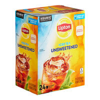 Lipton Unsweetened Iced Tea Single Serve Keurig® K-Cup® Pods - 24/Box