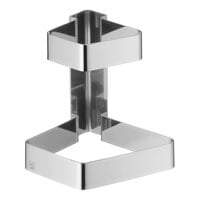 Hepp by BauscherHepp Sequence 7 1/2" Stainless Steel 2-Tier Etagere - Small, Extra Small