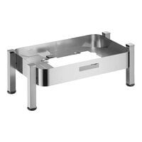 Hepp by BauscherHepp Arte Full Size Stainless Steel Induction Chafing Dish Buffet Frame 57.0015.6040