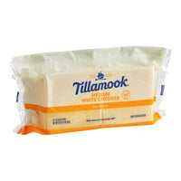 Tillamook Deli Sliced Medium White Cheddar Cheese 2 lb. - 6/Case
