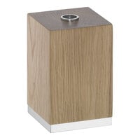 WMF by BauscherHepp Pure Exclusiv 2 1/2" x 2 1/2" x 4" Natural Wood Base for Display Stand / Table Number Stand