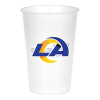 Creative Converting Los Angeles Rams 20 oz. Plastic Cup - 96/Case