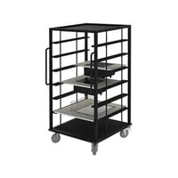 Bon Chef Nexus 37 1/2" x 37 1/2" x 74" Transport and Storage Cart - 6-10 Panel Capacity