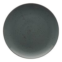 International Tableware Splash 12" Lunar Blue Stoneware Coupe Plate - 12/Case