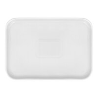 International Tableware Torino Tavern 11" x 8" Bright White Stackable Ceramic Tray - 12/Case