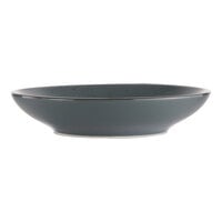 International Tableware Splash 40 oz. Lunar Blue Stoneware Bowl - 12/Case