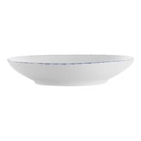 International Tableware Provincial 40 oz. Sponged Blue Porcelain Pasta Bowl - 12/Case