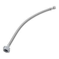 Oatey ST13S 16 inch Braided Stainless Steel Toilet Supply Line with 3/8 inch Compression x 7/8 inch Ballcock