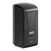 Lavex 34 fl. oz. (1,000 mL) Black Automatic Foaming Soap / Sanitizer Dispenser