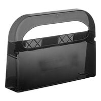 Tork Silhouette 1951001 Black Toilet Seat Cover Dispenser V1 - 12/Case