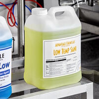 Advantage Chemicals 2.5 Gallon / 320 oz. Low Temperature Concentrated Dishwashing Machine Sanitizer - 2/Case