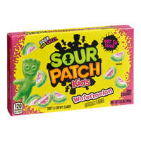Sour Patch Kids Watermelon Soft and Chewy Candy Box 3.5 oz. - 12/Case