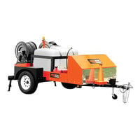 General Pipe Cleaners JM-2512-C-V Typhoon Gas-Powered Trailer Water Jetter Set