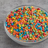 10M Rainbow Sugar Shell Cocoa Drops Topping 30 lb.