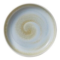 Heart & Soul Perfect Match 8" Breeze Porcelain Deep Raised Rim Plate - 6/Case