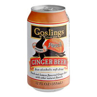 Goslings Peach Ginger Beer Cans 12 fl. oz. - 6/Pack