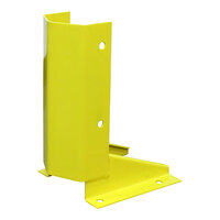 Interlake Mecalux 16" Yellow Pallet Rack Column Protector with Floor Anchor Bolts T0200843