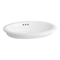 American Standard 9482000.020 Ovalyn 19 1/4" x 15 3/4" White Vitreous China Single Bowl Undermount Sink