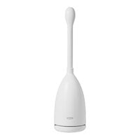 OXO Good Grips 12241600 17 1/4" Toilet Bowl Brush with Rim Cleaner and Caddy