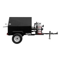 Holstein Manufacturing 6040G 60" Towable Propane Grill with Flip-Up Side Doors